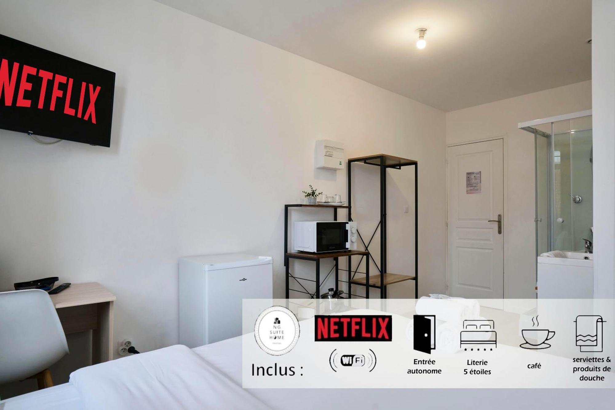 Ng Prestige L Lille L Gare L Cassel - Netflix - Wifi Apartment Roubaix